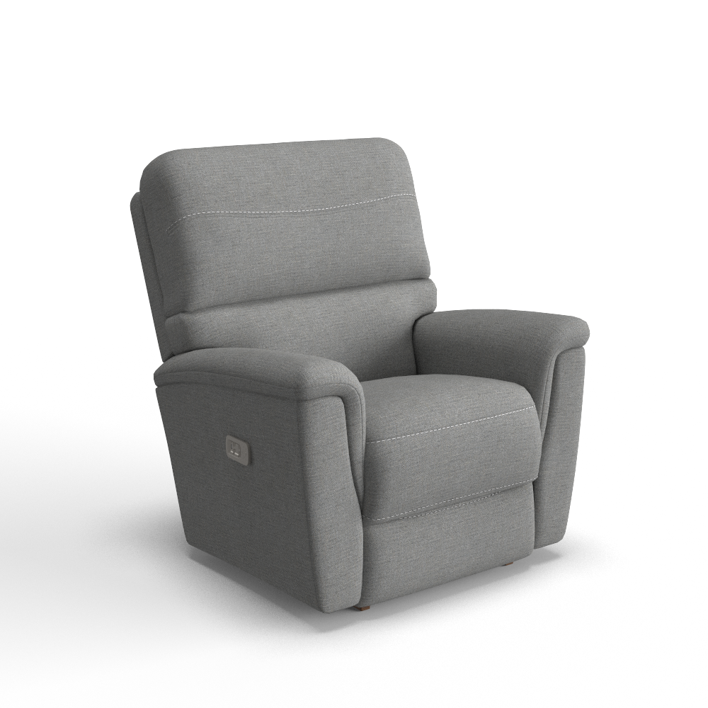 Ava Power Rocking Recliner w/ Headrest & Lumbar, In Stock